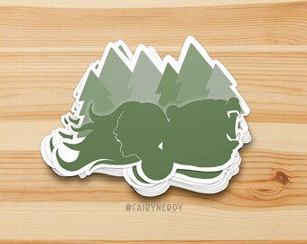Choose the Bear Feminist Vinyl Sticker - Laptop Decal