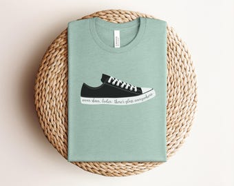 Kamala Harris Shirt for Women, Feminist Shirt for Teachers, Wear Shoes Ladies Tshirt, Girl Power Shirt, Christmas Gifts for Friends