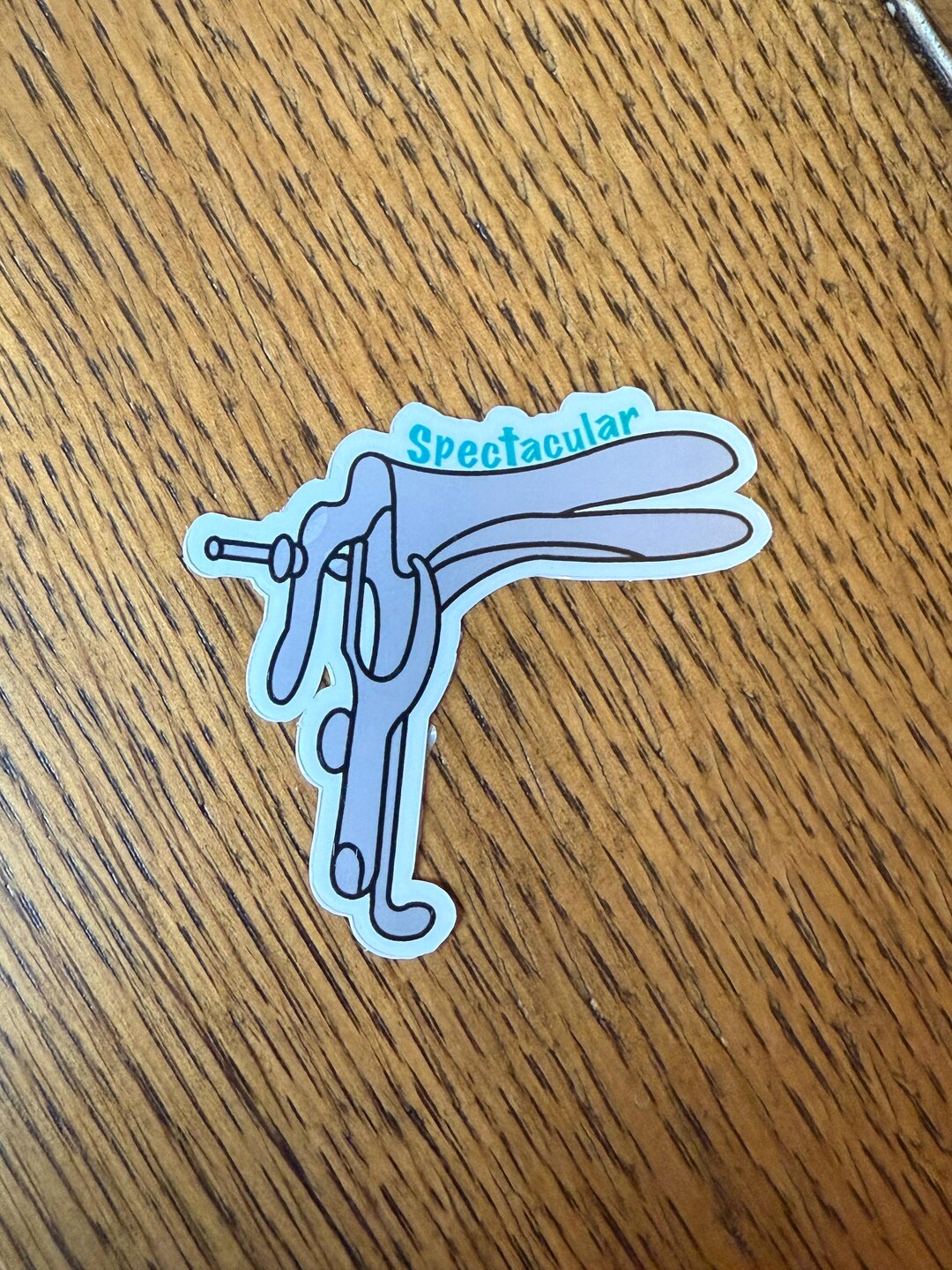 Spectacular Speculum Sticker – OBGYN Medical Pun - Etsy