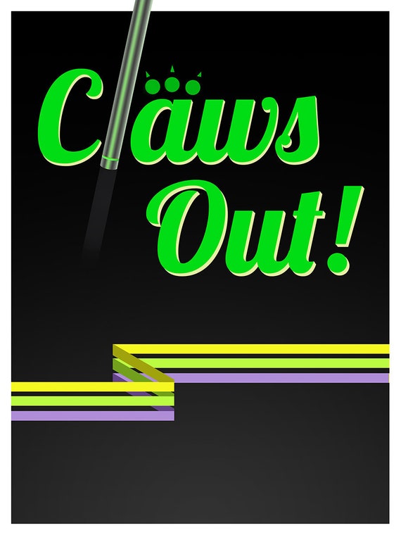 Claws Out Las Garras Digital Download For A Miraculous Ladybug And Chat Noir Poster In English And Español