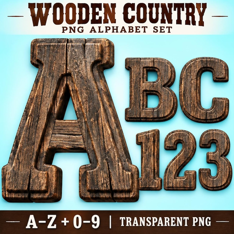 Design Letter R. Wood Wood Alphabet PNG: Design Readable Rustic Pantry Labels