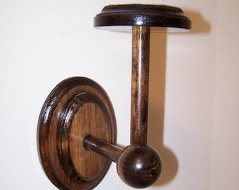 Wood Hat Stand Wall Mount