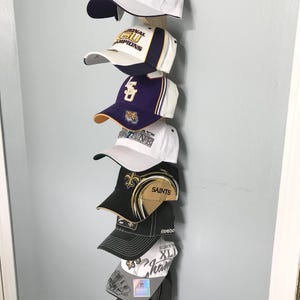 Hat/Cap Rack Solid Wood Made To Order