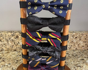 Wood Bow Tie Display Made To Order