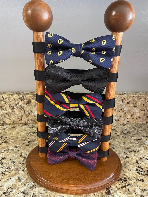 Wood Bow Tie Display Made to Order