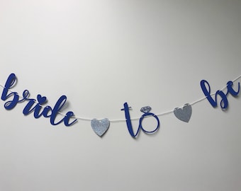 Bride to Be Bridal Shower Banner; Wedding Shower Banner; Bridal Shower Decor