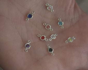 Perfect for Permanent Jewelry connectors, authentic Sleeping Beauty turquoise 3mm connector, Gold filled or sterling silver