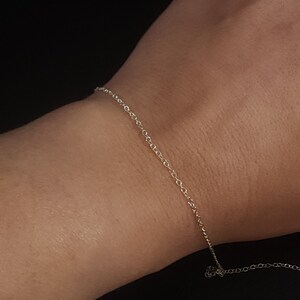 Sterling Silver 1.3mm Oval Cable Chain, By the Foot for Permanent Jewelry and Jewelry Making