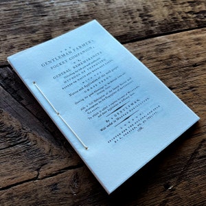 The Gentleman Farmer's Pocket Book Pamphlet