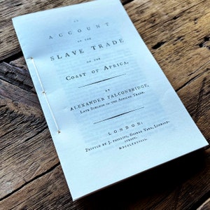 An Account of the Slave Trade Pamphlet