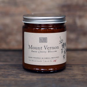 George Washington&#39;s Mount Vernon Candle