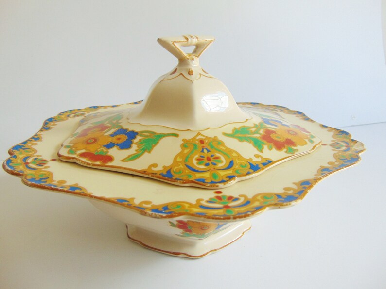 John Maddock and Sons Minerva Cairo England Large Art Deco Etsy