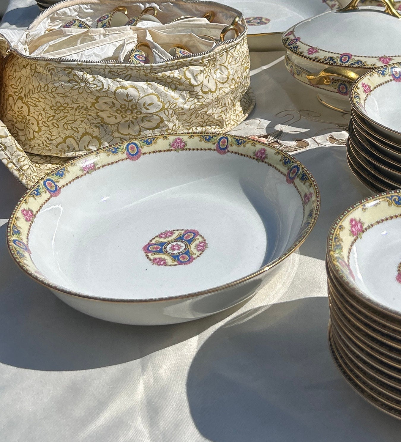 Limoges 91 Piece Match Set of Antique Limoge China Circa Limoges 91 Piece Match Set of Antique Limoge China Circa