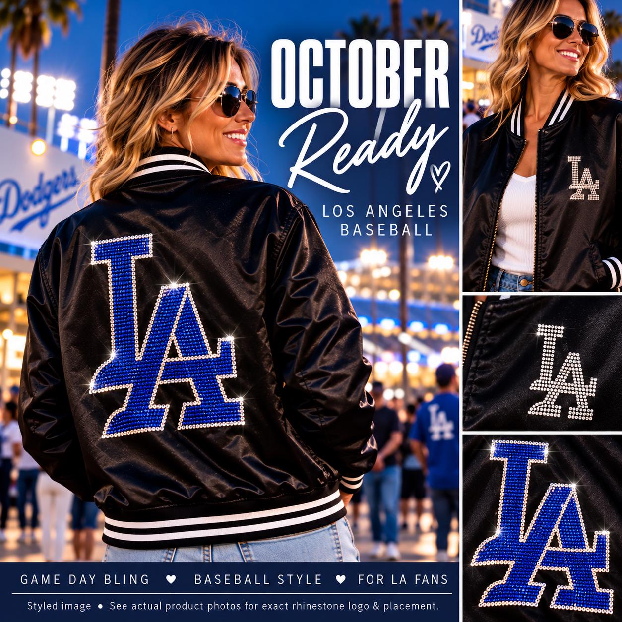 Dodger Jackets With Bling - Etsy