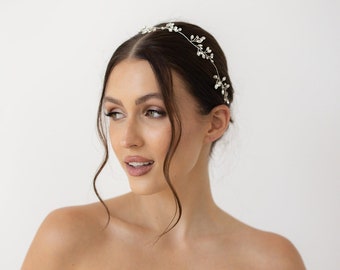 Delicate Crystal Bridal Hair Vine| Wedding Hair Vine| Crystal headpiece| Wedding hair accessories