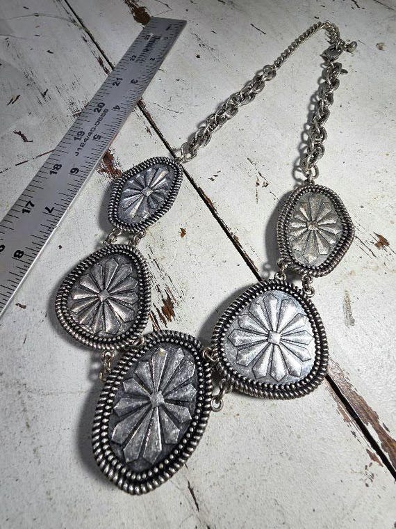 Vintage Turquoise-Inspired Statement Necklace – H… - image 10