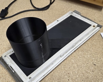 Basement Window Laser Vent Insert – No Drilling Required