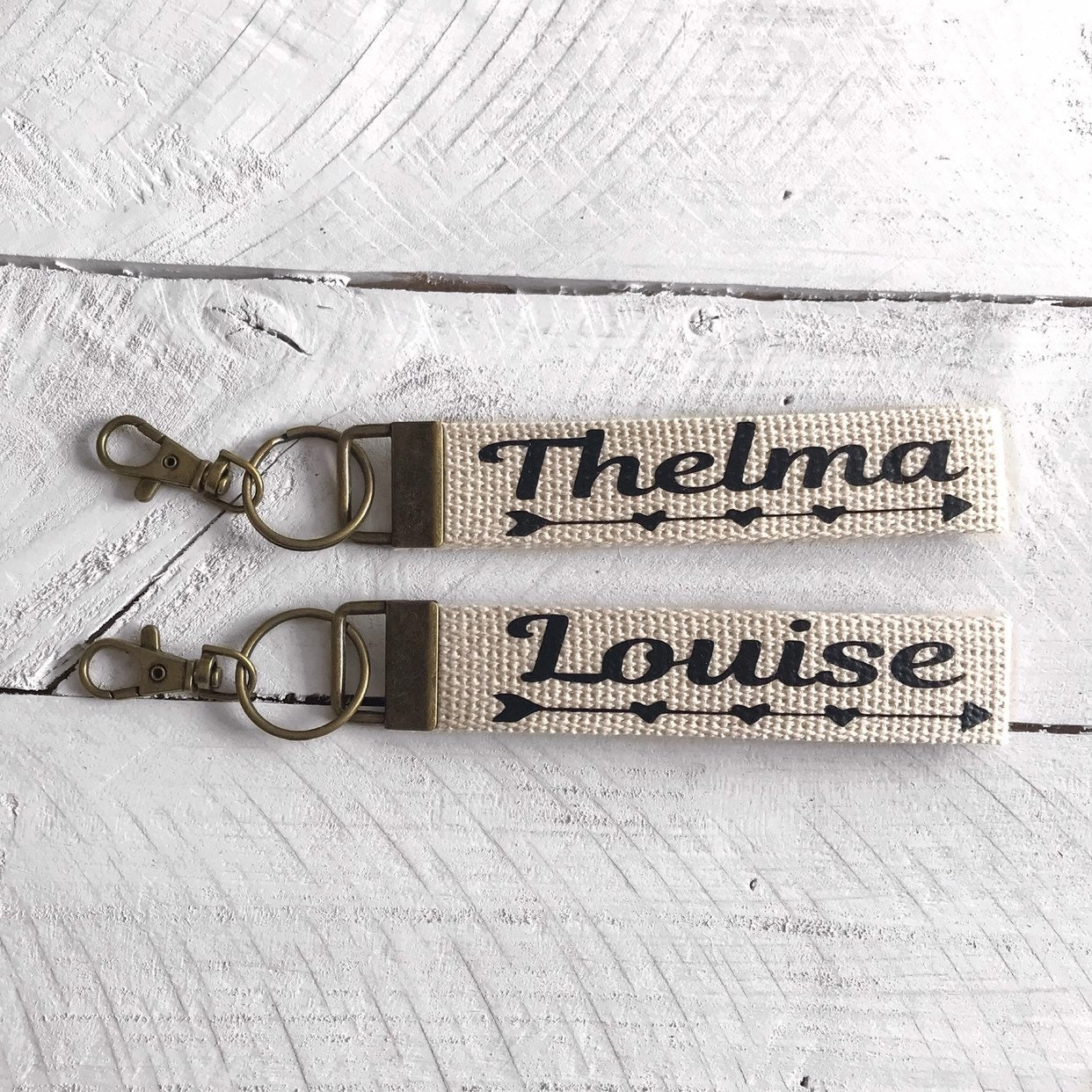 Thelma and Louise keychains, You Be Thelma I'll Be Louise, Best Friends  Keychains, Sisters Keychains, Mother Daughter Keychains