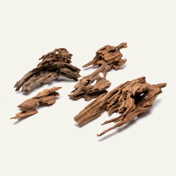 5 Pcs Dragon Wood, Aquarium Driftwood Hardscape, Wood For Aquascaping, Planted Aquarium , Terrarium , Reptile and Fish Tank Decoration