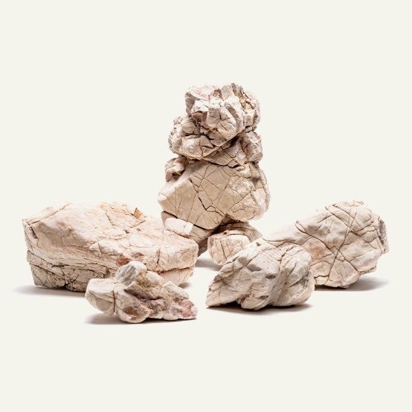 View of White Aquarium Rock - Etsy