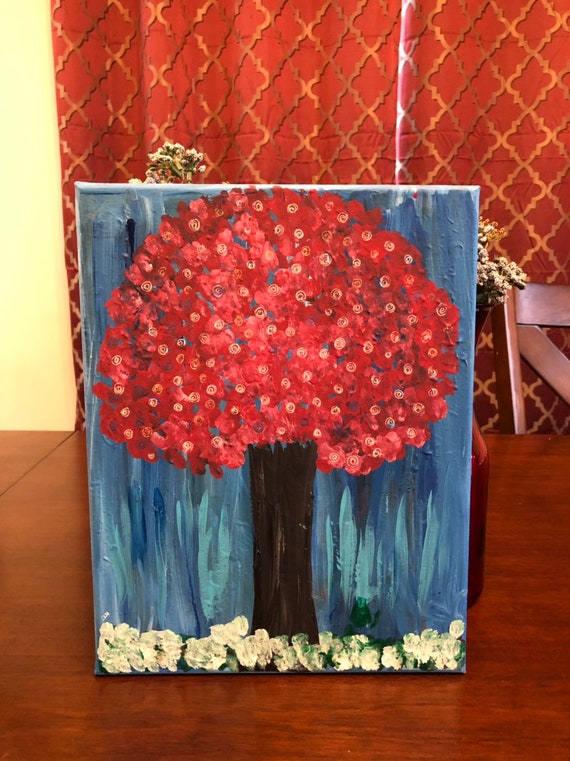 Red tree