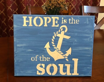 Hope is the anchor