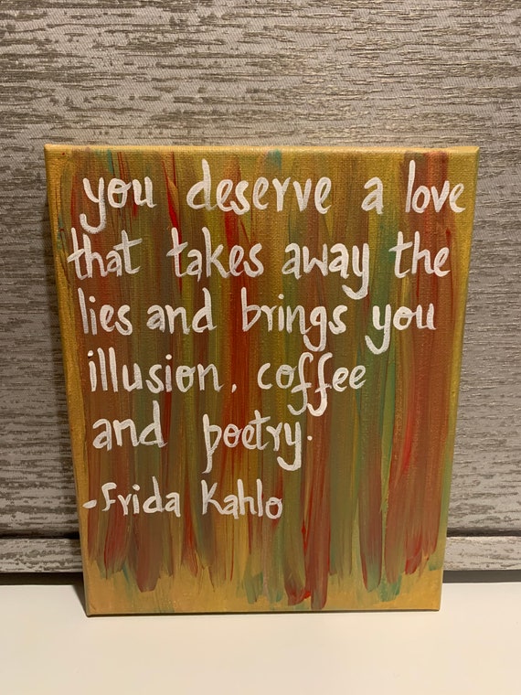 You deserve a love