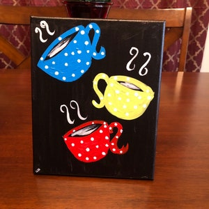 Dancing teacups