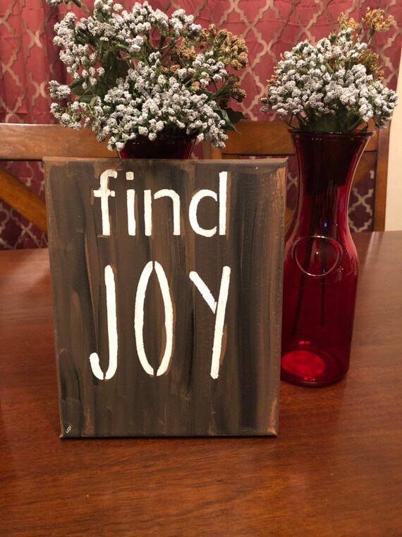 Find joy