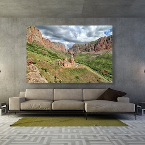 Noravank monastery,  Armenia - fine art photography canvas print, wall poster, wall art, wall decor, Armenian photo, Armenian canvas, gift