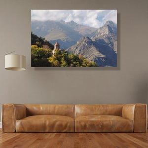 Vahanavank Monastery, Syunik, Armenia -original fine art photography canvas print, large poster,  wall décor, Armenian Monastery, gift