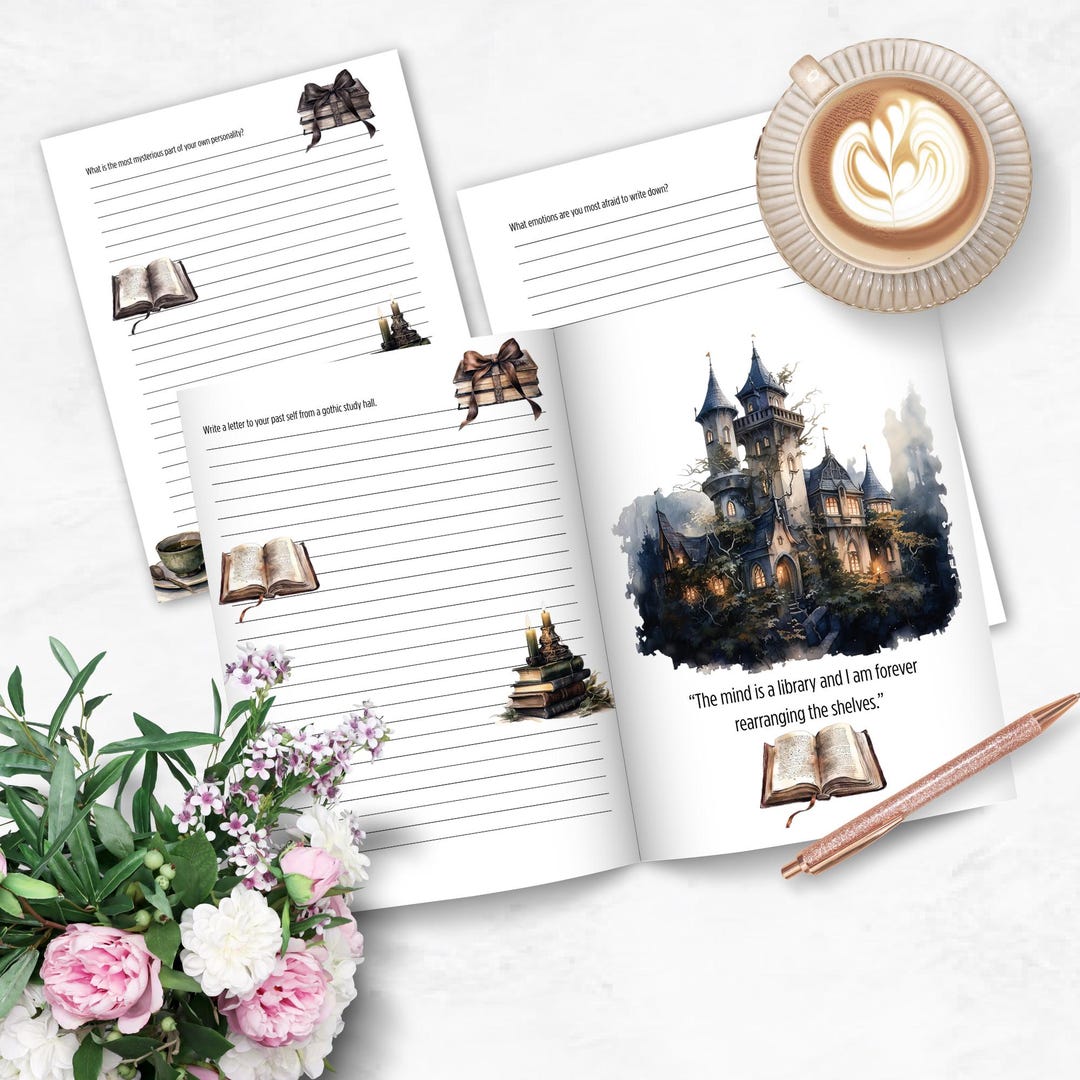 Unique Gothic Promps Dark Academia Journal PDF β 31 Gothic Prompts for Self-reflection ...