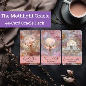 The Mothlight Oracle Digital Deck · Moon & Moth Oracle Cards PDF · Celestial Mystic Divination Tool