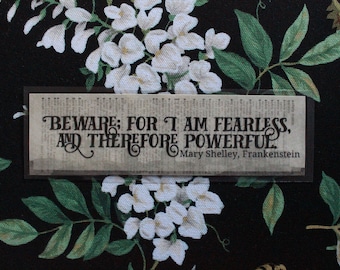 Frankenstein Quote