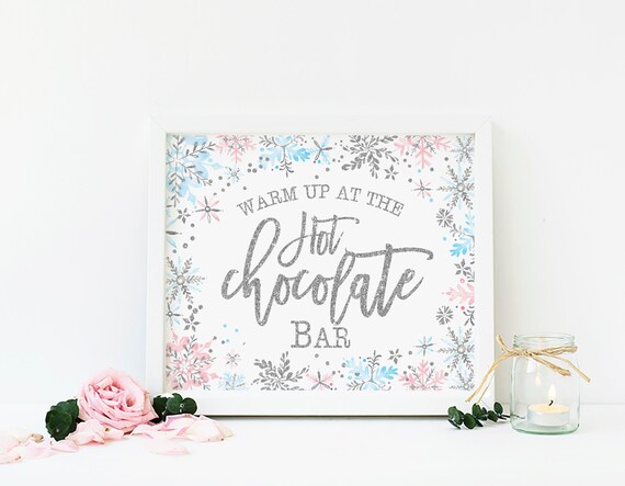 Download Backdrops Props Personalized Printable Sign Custom Text Winter Onederland First Birthday Party Blue And Silver Winter Wonderland Baby Shower Party Decor