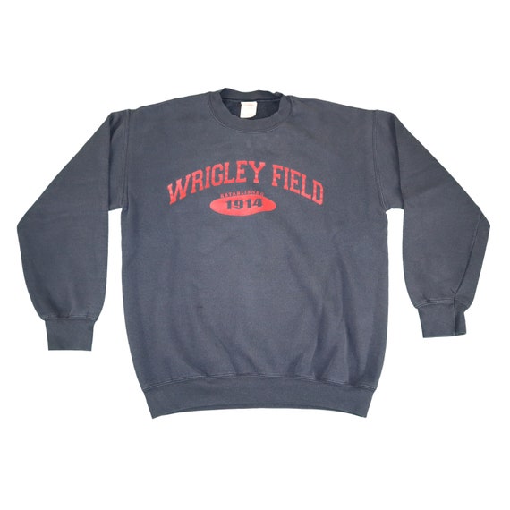 SENTIENTSEITAN Y2K Wrigley Field Pullover Sweatshirt