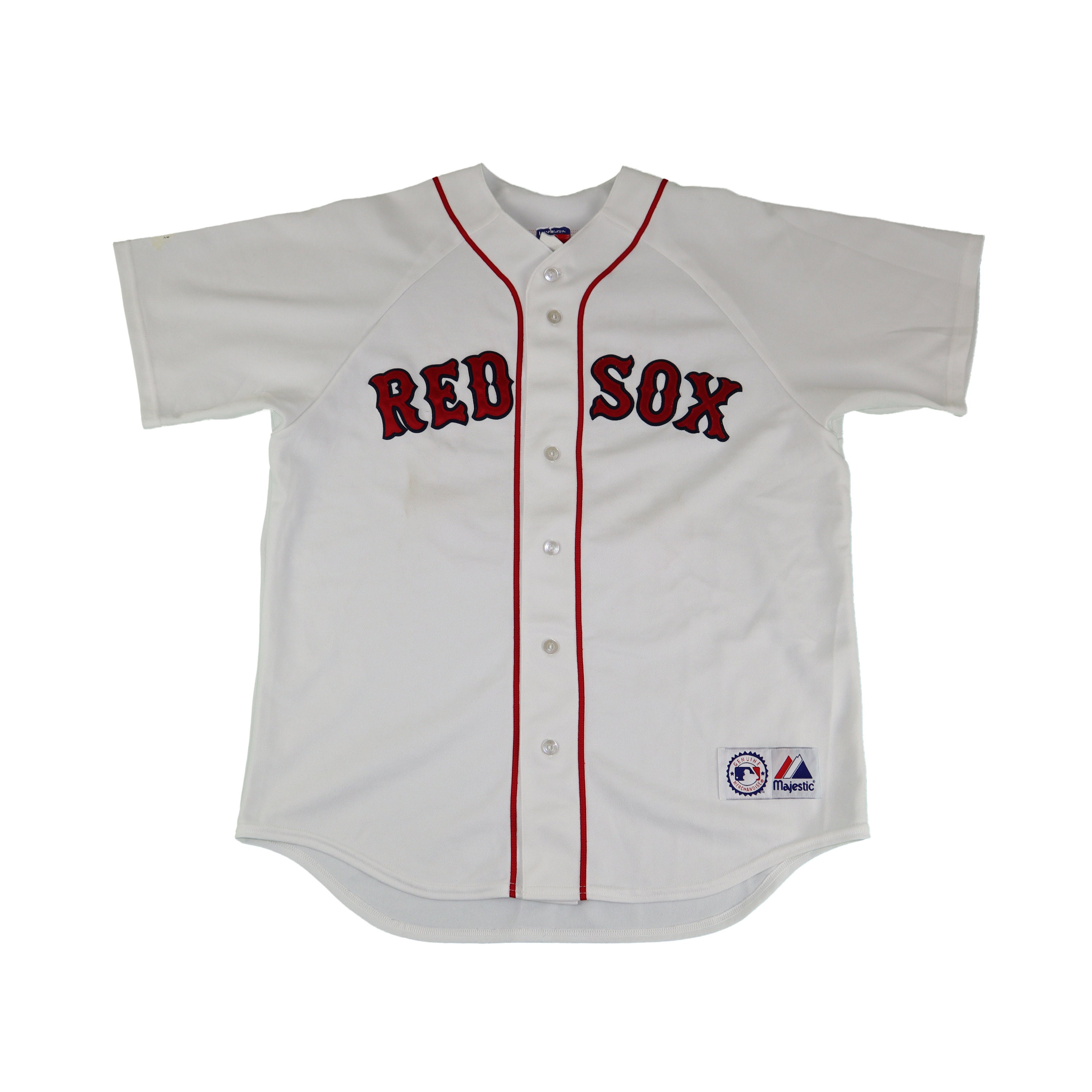 BeantownFinds New Majestic Authentic Jon Lester Boston Red Sox Home Jersey MLB Sewn White 44