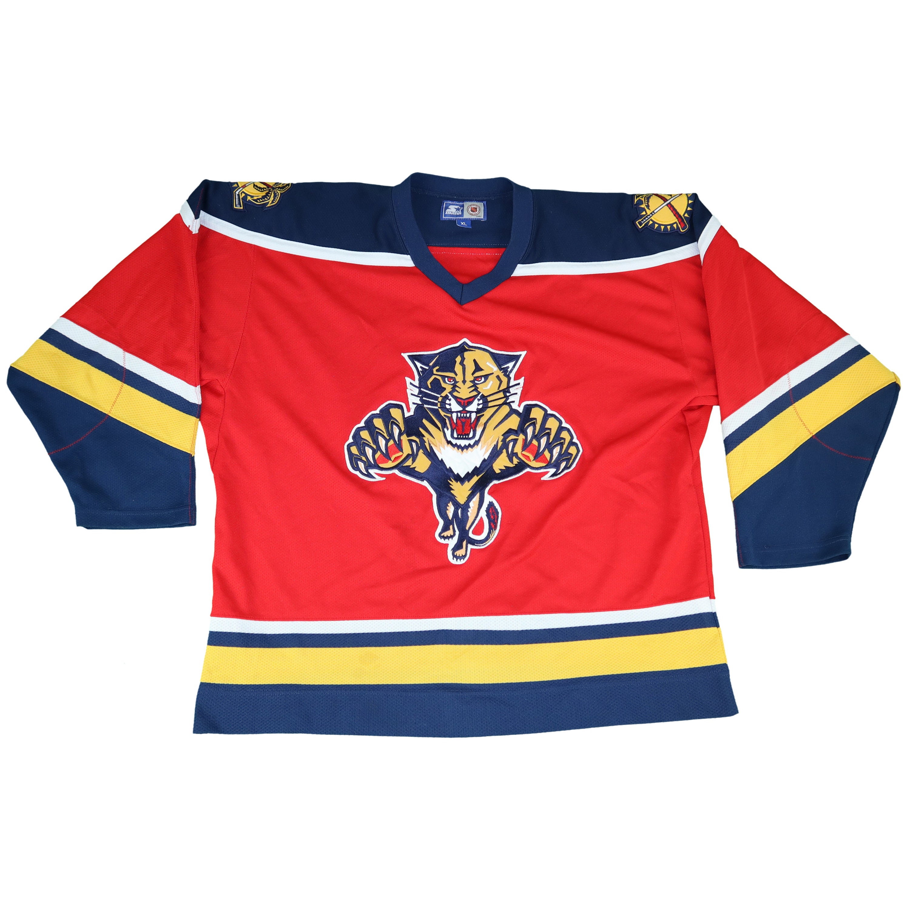 Vintage Florida Panthers Starter Hockey Jersey Size 2XL 90s NHL