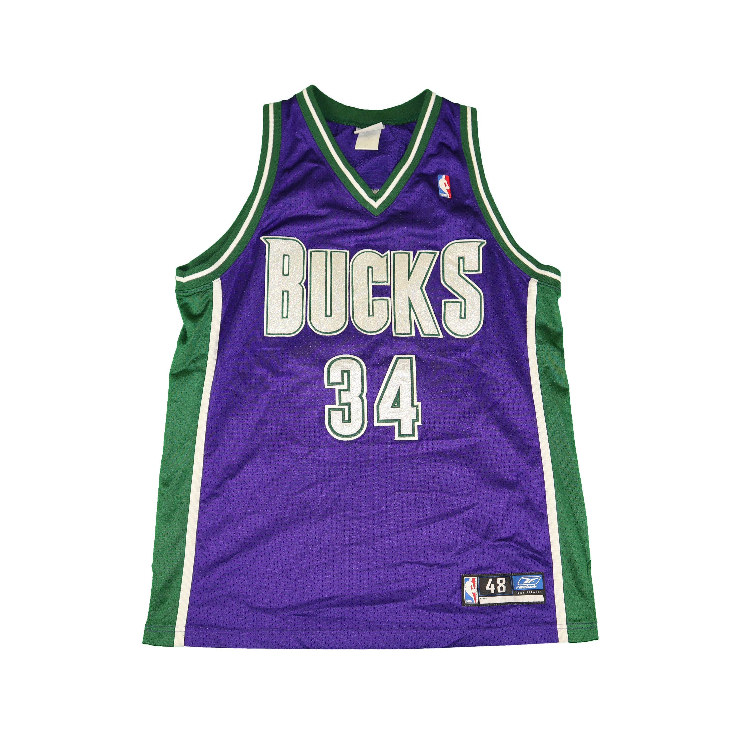 Shop Adidas NBA Bucks Redd 22 White Sleeveless Jersey