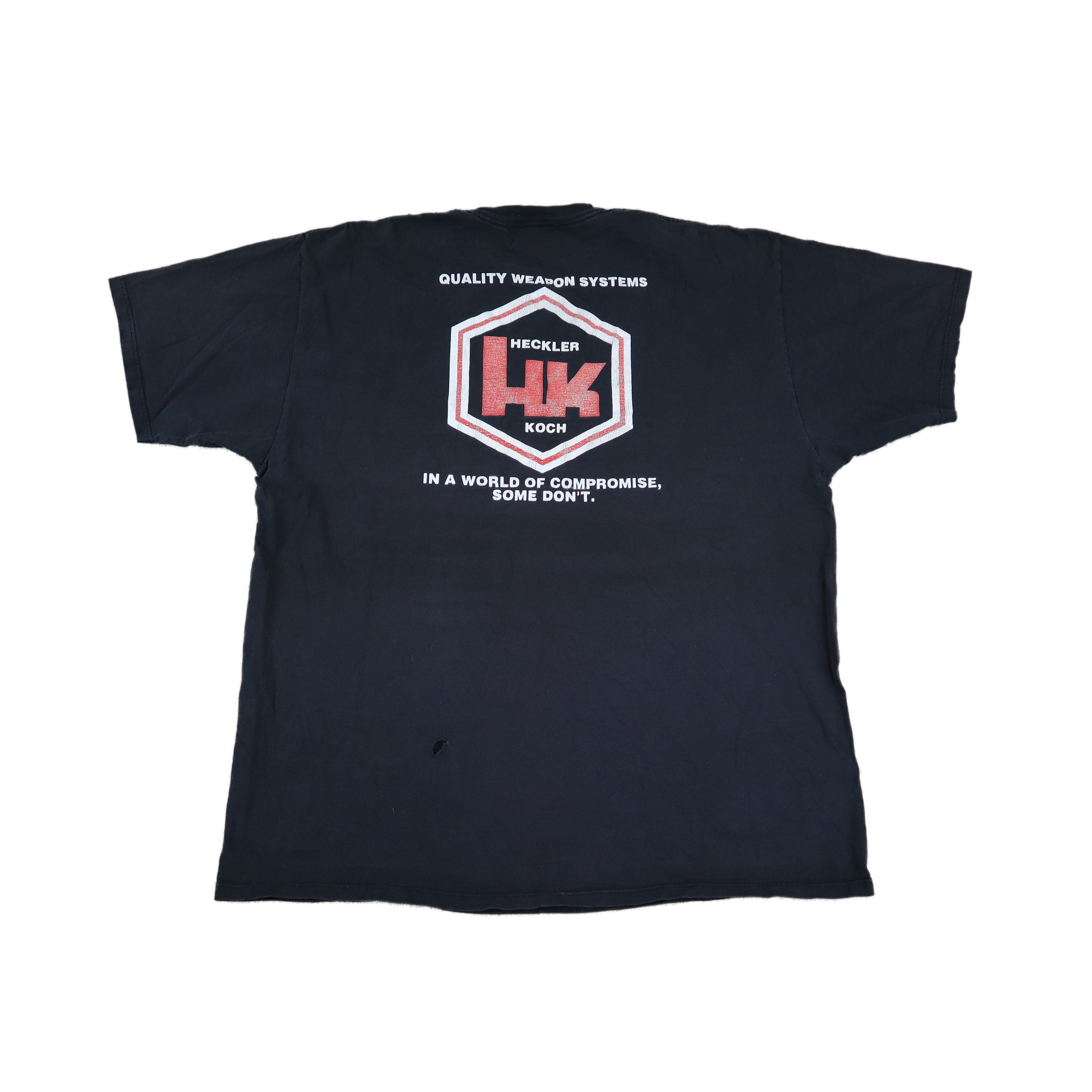 HK Heckler & Koch t shirt Funny Birthday Cotton Tee Vintage Gift Men ...