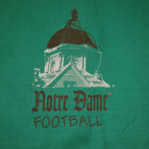 Vintage Notre Dame Football shirt Gem