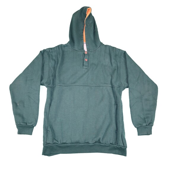 Vintage Thermal Lined Pullover Hoodie Etsy
