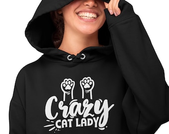 US Womens Cute Cat Long Sleeve Hoodie Sweatshirt Hooded Pullover Tops Blouse