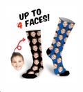 Custom Face Socks Printed With Loved Ones Face Make A Fantastic Unique Personalised Gift