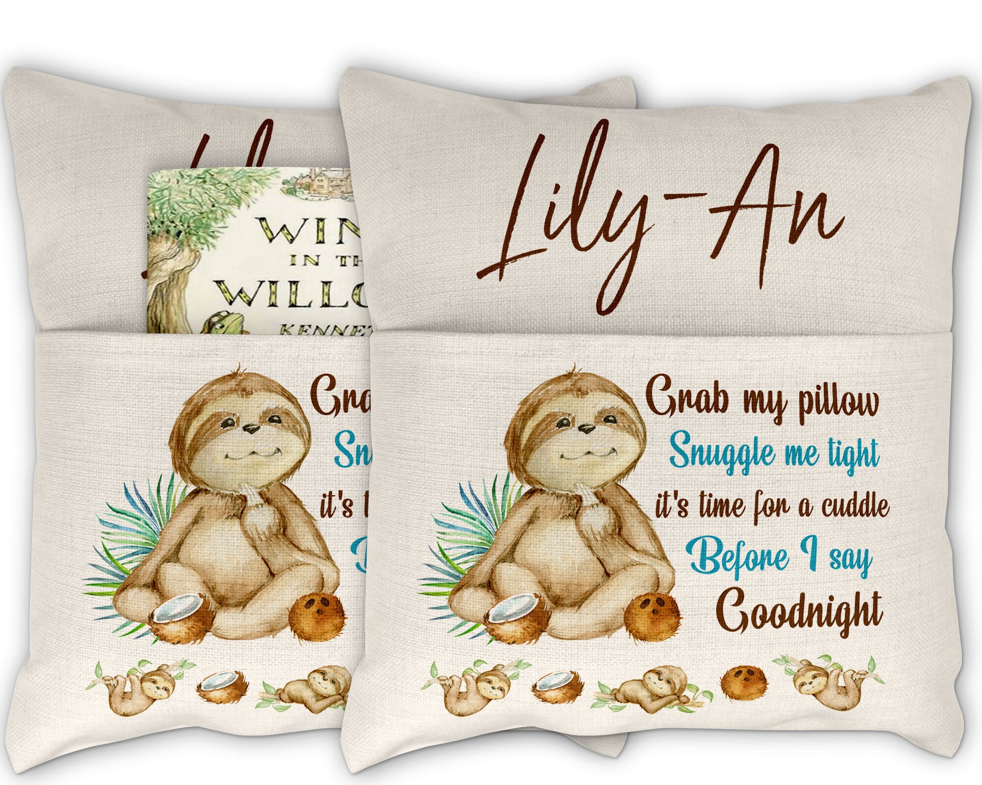 teddy cuddle cushion