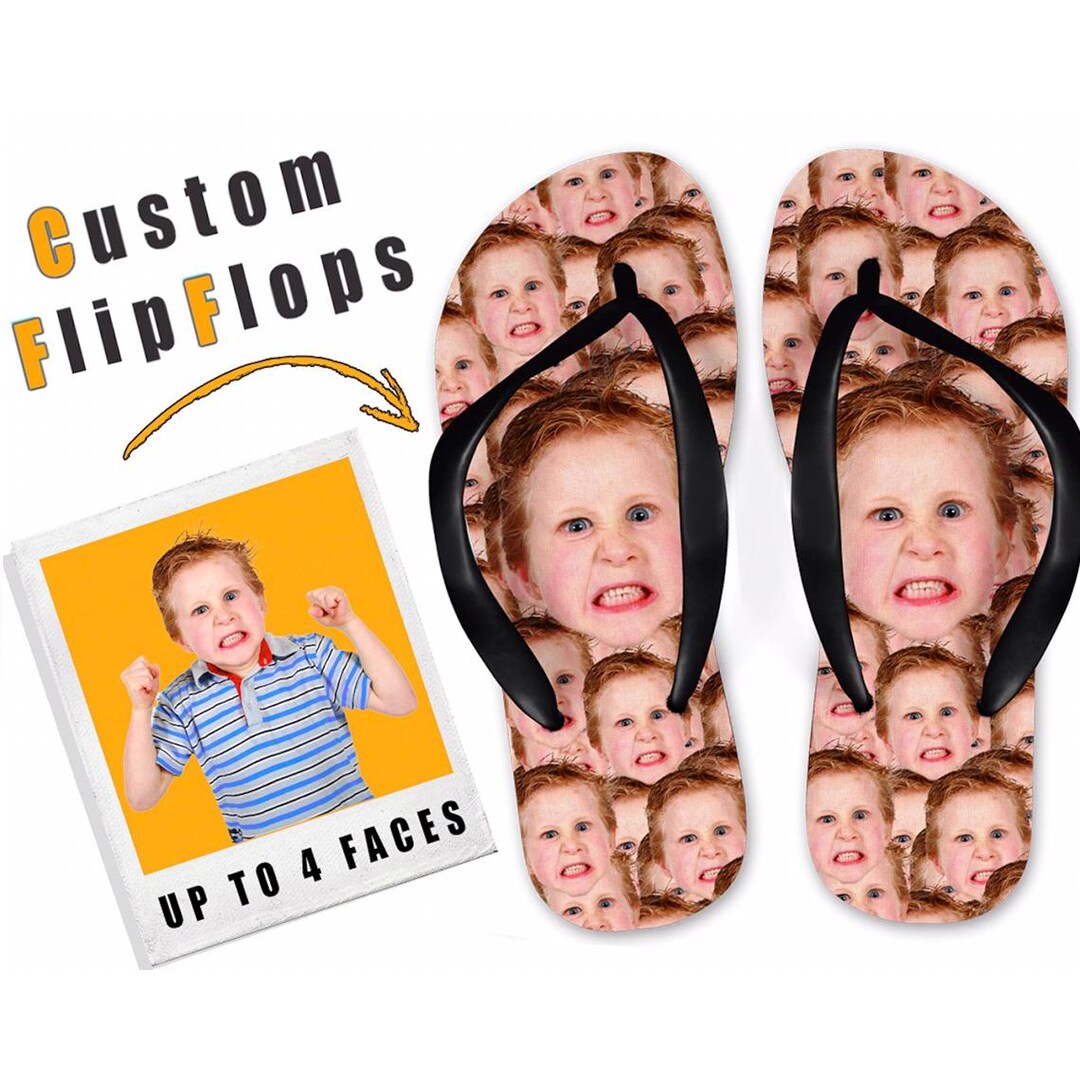 Personalized Flip Flops Design Your Own Customised Flip Flops, With ...