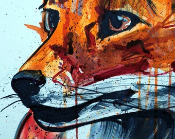 CUSTOM ANIMAL PAINTING - Original Watercolour Animal Painting on 640gsm Heavy Weight Paper