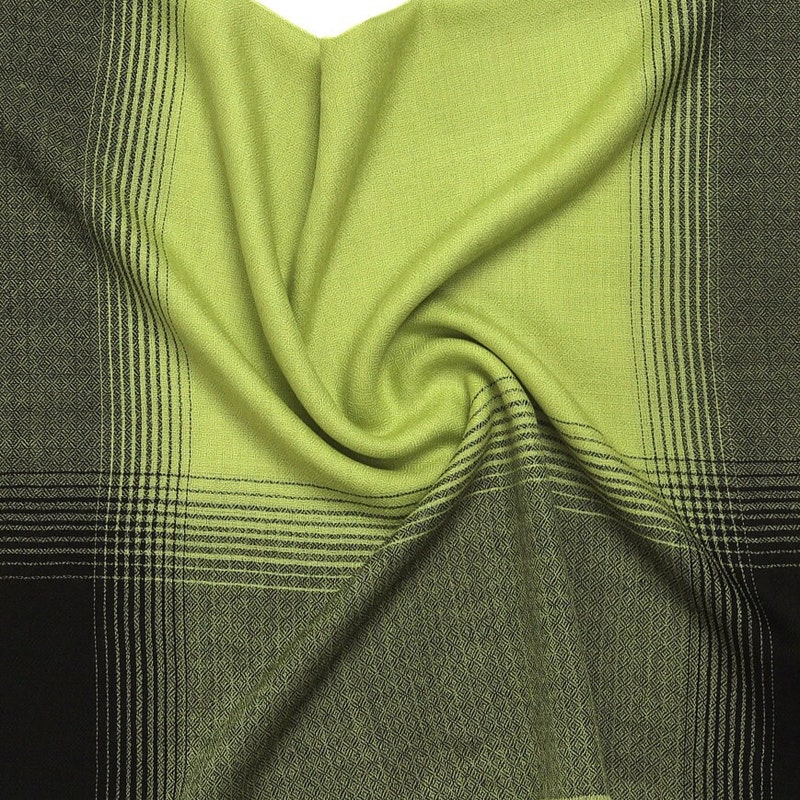 Stretchy Lime Green Dress Scarf Straps main image 1
