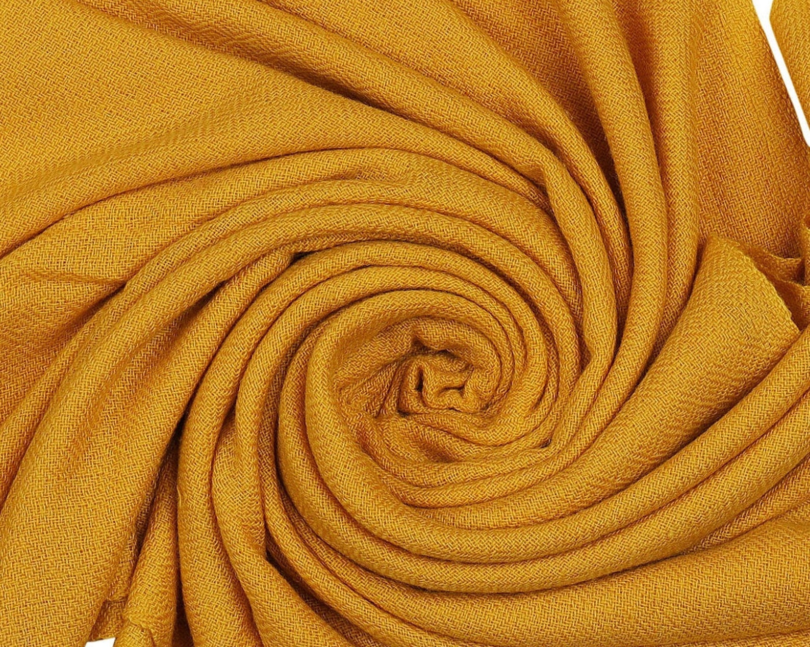 Elegant Handmade Mustard Yellow Herringbone 100 Wool Cashmere Etsy UK