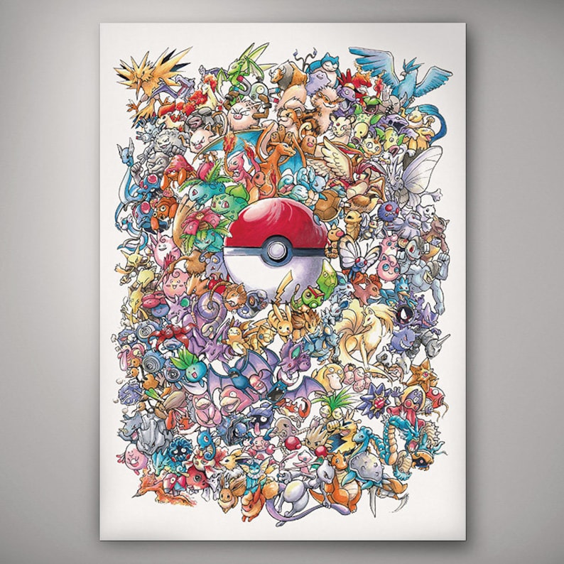 Take art. 151 покемон. 151 pokemon. all take arts.